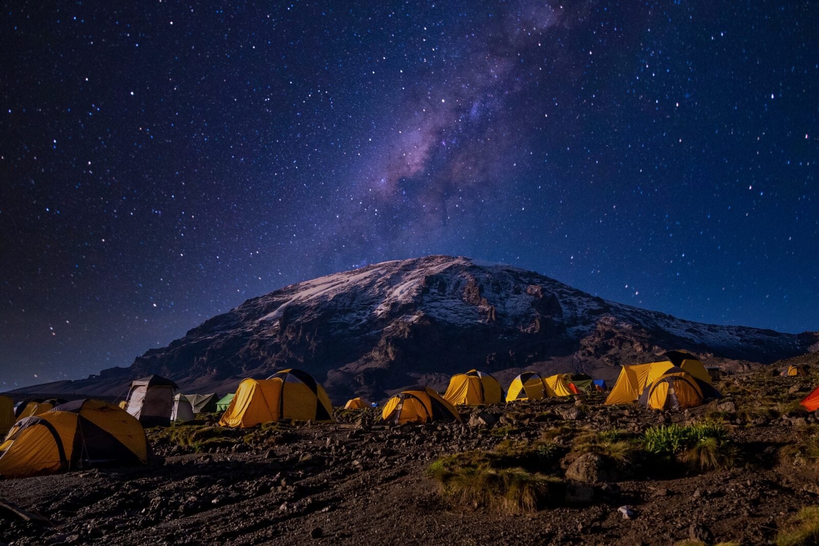 night kilimanjaro